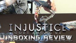 Injustice Gods Among Us  Injustice Collectors Edition PS3 Unboxing amp Review [upl. by Neelhtak]