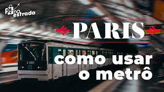 Roteiro em PARIS como andar de metrô [upl. by Ewens]