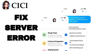 How To Fix And Solve Server Error On CiCi App  Easy Fix [upl. by Ursula]