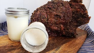 How To Make Tallow  Keto Fat Source  Beef Tallow Recipe [upl. by Dustman599]