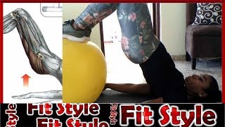 Glúteo y Femorales en Casa Glutes and Hamstrings at Home 🏠🍑🍑 [upl. by Ocsic]