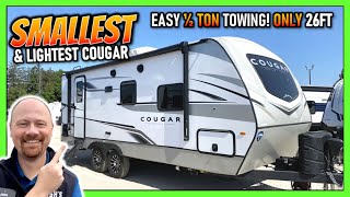 Big Features Under 26ft Long 2023 Cougar 22RBS Couples Camping Travel Trailer [upl. by Ynnaj]