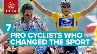 7 Pro Cyclists Who Changed The Sport  Road Cyclings Revolutionaries And Trendsetters [upl. by Nylhtiak]