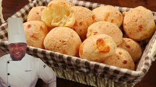 PÃƒO DE QUEIJO CASEIRO SUPER CROCANTE MACIO E DELICIOSO  O MAIS FAMOSO DE MINAS RÃPIDO E FÃCIL [upl. by Notsob761]