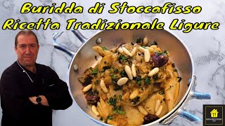 Buridda di Stoccafisso ricetta tradizionale Ligure [upl. by Gowon]