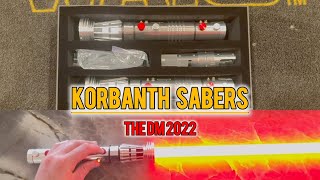 The DM 2022  Darth Maul’s Saber From TPM Korbanth sabers [upl. by Marks227]