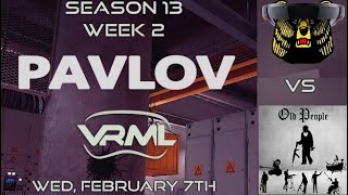 Pavlov  VRML Season 13  Week 2  FBI Vs OP amp THC Vs IW [upl. by Files]