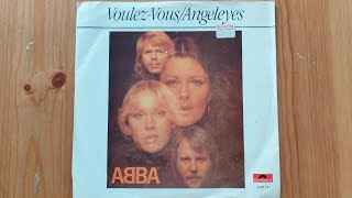 Angeleyes  ABBA 7quot vinyl single Glue Cleaned [upl. by Karol]