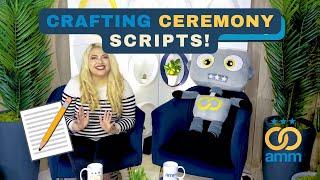 How to Write a Wedding Ceremony Script [upl. by Anyahc]