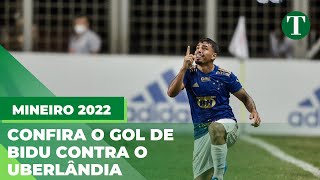 CRUZEIRO X UBERLÂNDIA  Confira o gol de Bidu que abriu o placar do jogo [upl. by Attenaz180]