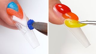 730 Top 10 Nail Decorating Satisfying Compilation  Best of Nails  Nails Inspiration [upl. by Berghoff351]