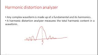 Wave analyzer  Harmonic distortion analyzer  Electrical Instruments  EIM   Lec  21 [upl. by Lennaj]