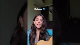 Kalvare  Cover by shafiya arrahman kalvareaishwaryarai [upl. by Arianne]