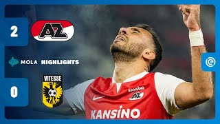 PAVLIDIS SEMPRE TRASCINATORE  AZ ALKMAAR vs VITESSE 20  GOL amp HIGHLIGHTS  EREDIVISIE  MOLA TV [upl. by Ezekiel12]