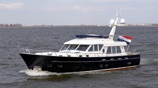 Silverline Trawler 1500  Impressions  the Dutch exclusive steel Trawler yacht  Custom built [upl. by Nylareg]