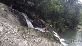 Currumbin Rockpools Natural Water Slide [upl. by Lemhar]