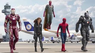 CJ  Whoopty  Captain America  Civil War  Airport Battle Scene [upl. by Enamrahs389]