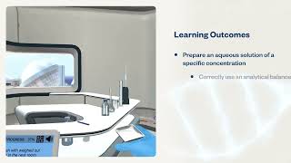 Solution Preparation From salt to solution  Virtual Lab [upl. by Eemak]