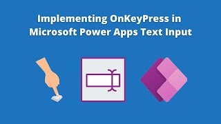 How to implement onKeyDown or onKeyPress behaviour in a PowerApps Text Input [upl. by Yclek]