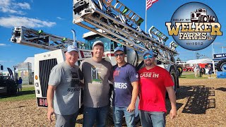 Wow Thats Really Welker Farms  The Farm Progress Show With Their Big Brute [upl. by Nylanaj]