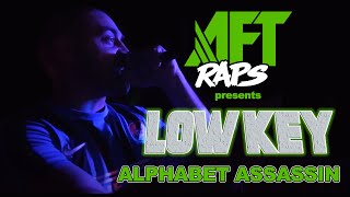 LOWKEY  ALPHABET ASSASSIN  LIVE AT AFT RAPS [upl. by Harold]