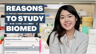 Why you SHOULD study biomedical science  topics amp skills you will learn  career options [upl. by Abixah324]