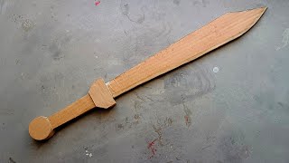 How to make sword with cardboard  DIY cardboard craft  cardboard sword [upl. by Jecoa7]