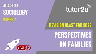 Quick Revise  Perspectives on Families  GCSE Sociology Revision Blast [upl. by Achilles]