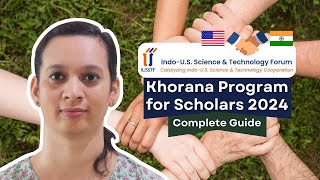 Khorana Program for Scholars 2024  Complete Guide [upl. by Enahsed]