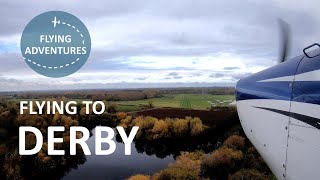 4K ATC Visiting Derby Airfield from Welshpool [upl. by Nylimaj]