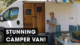 The Most Beautiful Camper Van Conversion Ever Made [upl. by Wearing]