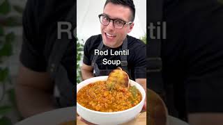 Easy 20Minute Coconut Lime Red Lentil Soup Recipe [upl. by Prunella]