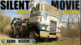 Relaxing ASMR Diesel Truck Rescue  No Talking Just Working  Oddly Satisfying Recovery  RESTORED [upl. by Nylorak418]