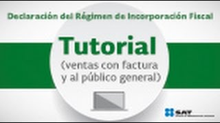 Tutorial declaración bimestral por ventas con factura y al público en general [upl. by Atilamrac652]