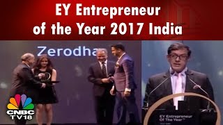 EY Entrepreneur of the Year 2017 India  CNBC TV18 [upl. by Edmee]