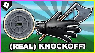 How to ACTUALLY get KNOCKOFF GLOVE  quotCode Breakerquot BADGE in SLAP BATTLES ROBLOX [upl. by Metzgar]