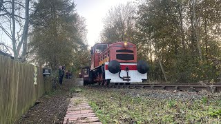 No6 Running of the coaches at Sunniside191024 [upl. by Clementine]