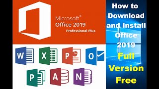 How to Install Office 2019 for free Full Version 2019 Lifetime License [upl. by Max458]