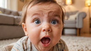 Babys FUNNIEST Scared Reactions That Make You LAUGHbaby scared and crymakkifunnyvideos [upl. by Bartley264]