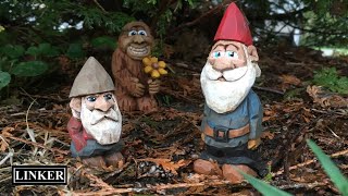 Carve A Gnome From a Block of Wood  Beginners Full Tutorial DIY [upl. by Gardas]