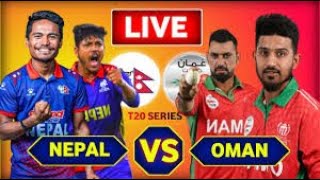 AI Blogger Live Stream Nepal vs Oman cricket live ।। T20 nepalvsoman live cricket [upl. by Sihon]