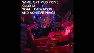 ORION PAX TURNING INTO OPTIMUS PRIME 🔥👑 orionpax optimusprime megatron transformers shorts sad [upl. by Yennej]