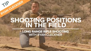 Shooting Positions in the Field  LongRange Rifle Shooting with Ryan Cleckner [upl. by Neleb]