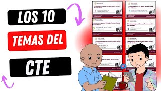 LOS 10 TEMAS DEL CONSEJO TÉCNICO ESCOLAR [upl. by Toland]