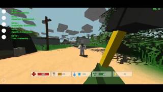 Unturned sur serveur episode 5  Lepave de bateau  contient un mauvais accent anglais XD [upl. by Llorrad]