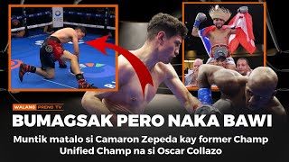 BREAKING Bagsak si William Zepeda pero nanalo pa rin  Thammanoon Niyomtrong NATALO NA via Knockout [upl. by Ladnik]