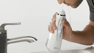 How to Use the Waterpik™ Cordless Advanced Water Flosser WP560 [upl. by Gove]