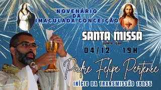 SANTA MISSA  0412  Pe Felipe Pertence  Dia 06 [upl. by Brod]