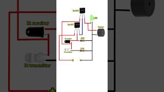 Simple proximity sensor  diy infrared sensor electric sensor [upl. by Aihcrop]