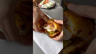 Best Garlic Pattice Pav for your hunger ideas explore indianrecipes snacks bread vadapav [upl. by Aihtenyc67]